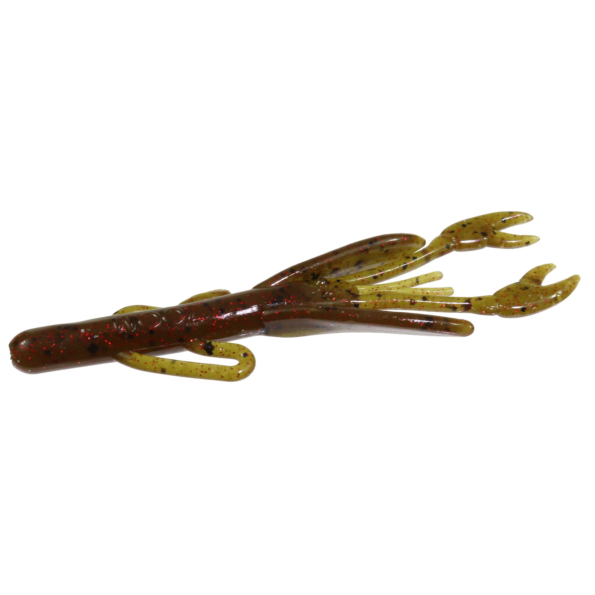 Baby Brush Craw Green Pumpkin Red